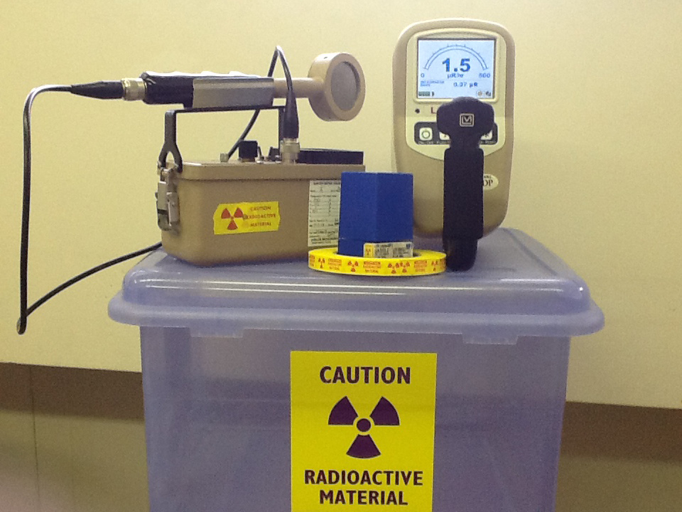 Radioactive monitoring equipment